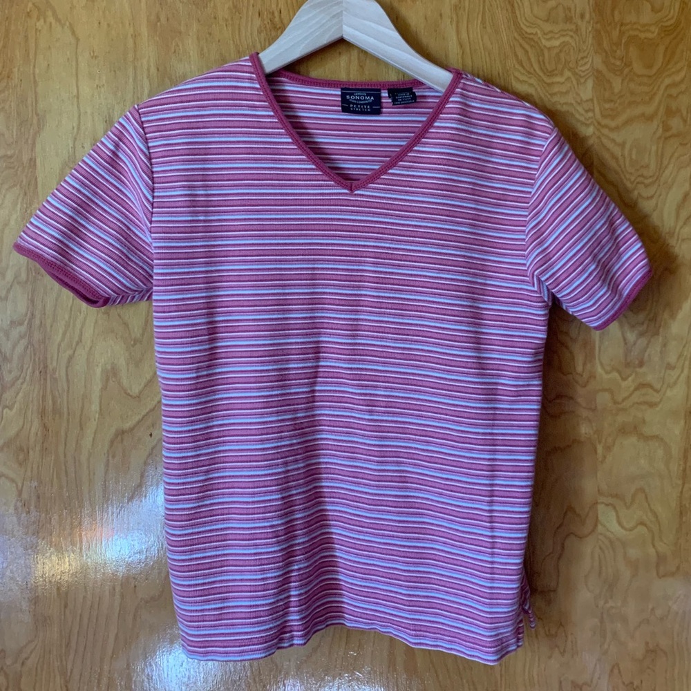 Sonoma vintage pink tee